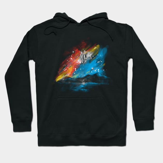 from above Hoodie by kharmazero